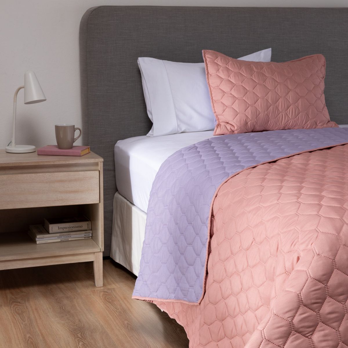 MICA - Cubrecama Bicolor HP Mica