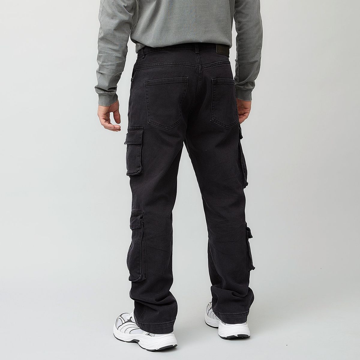 AMERICANINO - Jeans Cargo Straight Americanino Hombre Algodón Multipocket