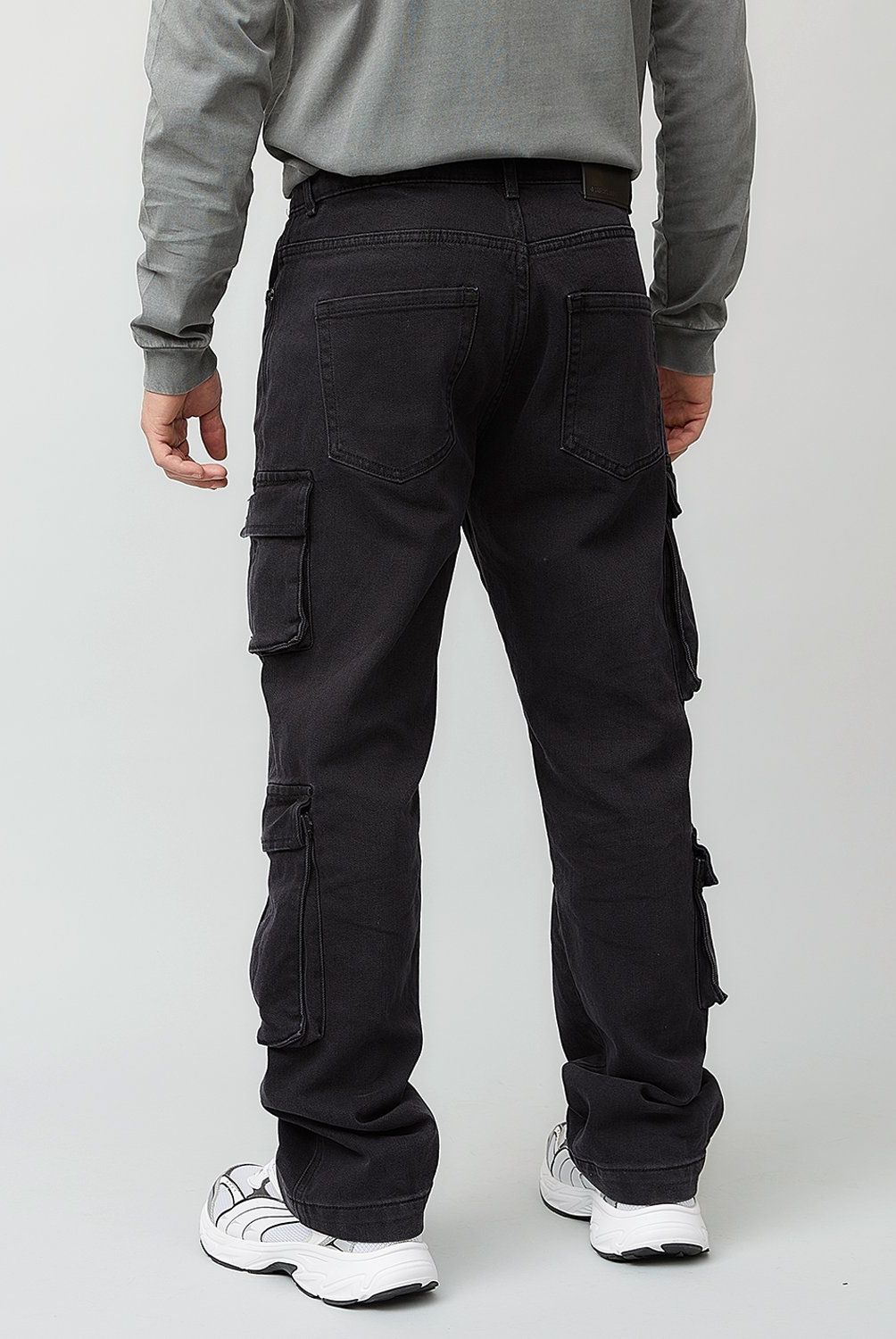 AMERICANINO - Jeans Cargo Straight Americanino Hombre Algodón Multipocket