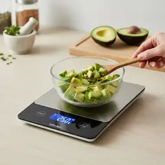 WURDEN - Pesa Digital de Cocina y Alimentos Black
