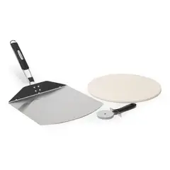 CUISINART - Set Pizza Piedra/Cortador Pizza/Pala