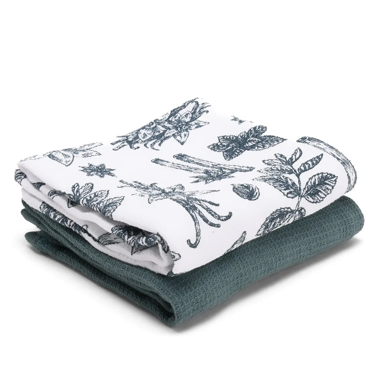 MICA - Set 2 Paños de Cocina 45x60 cm Print Algodón Mica