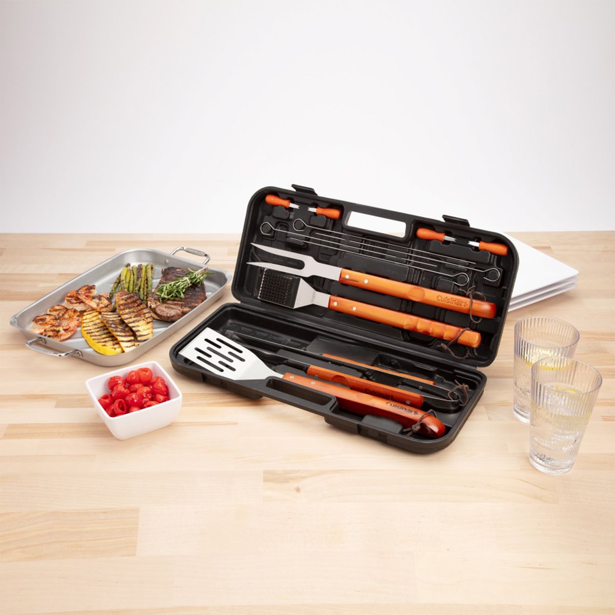 CUISINART - Set Asado Parrilla 13 Piezas Cuisinart