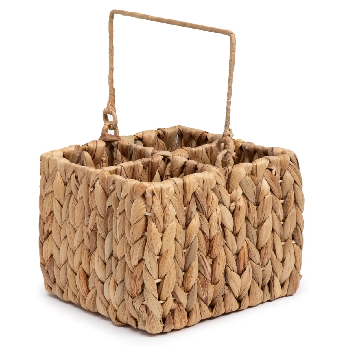 MICA - Porta Cubiertos 27x14 cm Waterhyacinth Fibra Natural Color Play Mica