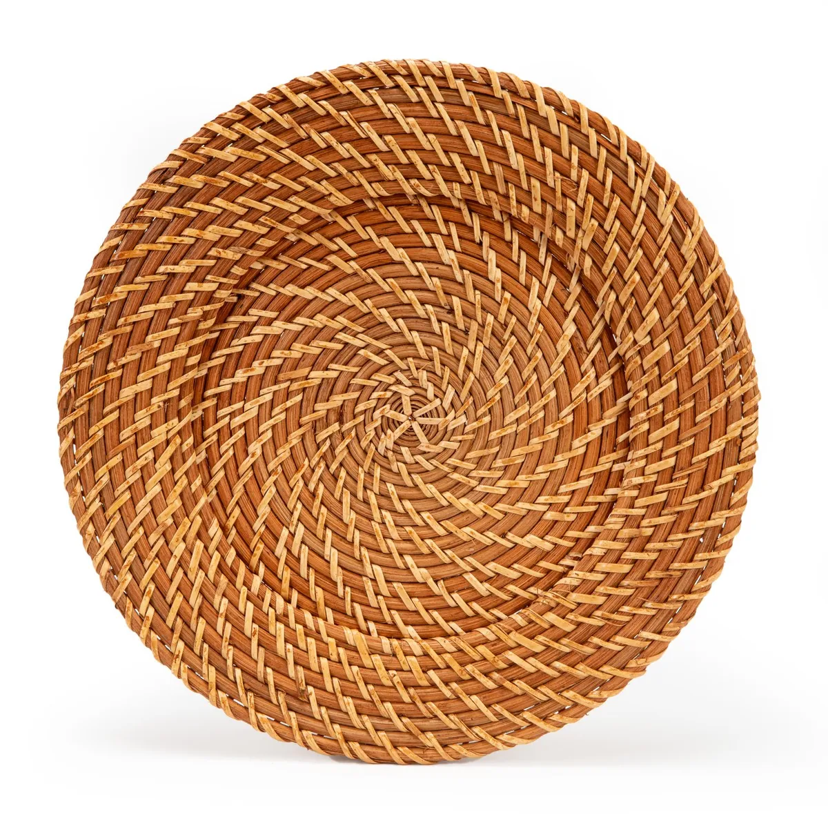 BASEMENT HOME - Plato Base Rattan Basement Home Decorativo Marrón