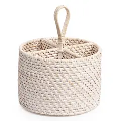 CASA CANTABRIA - Porta Cubiertos 20x14 cm Rattan