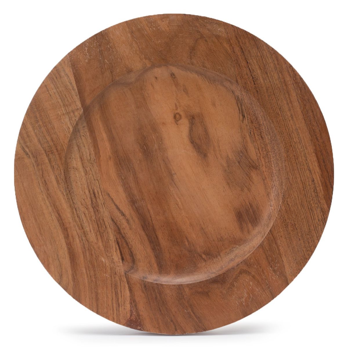CASA CANTABRIA - Plato Base Charger 35 cm Acacia Casa Cantabria