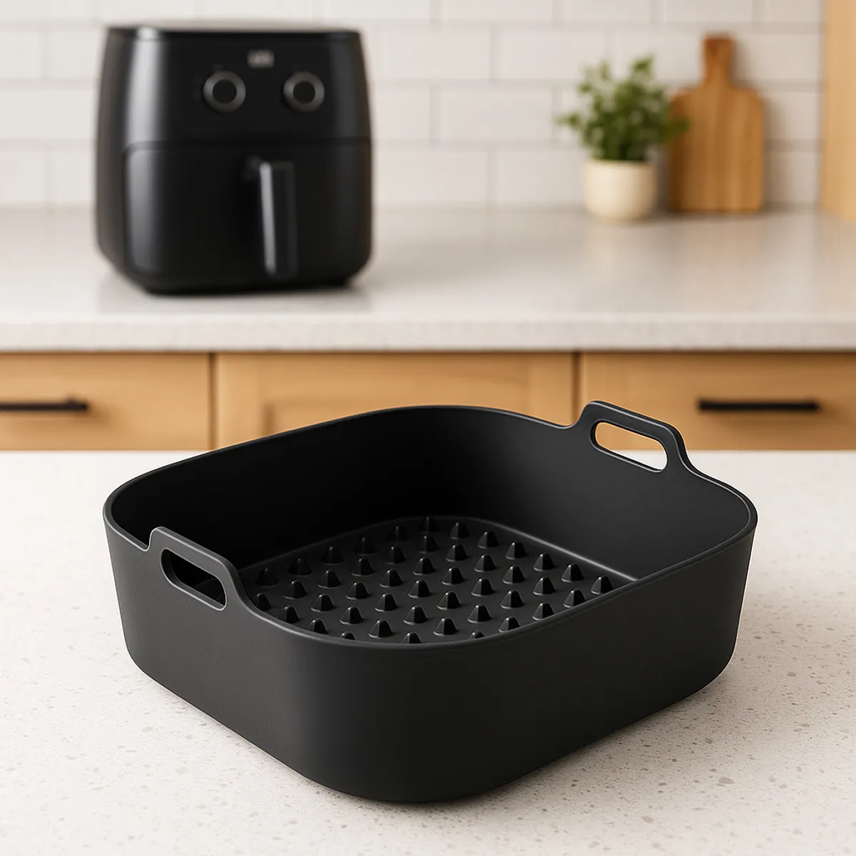 WURDEN - Molde Silicona Airfryer Cuadrado Wurden