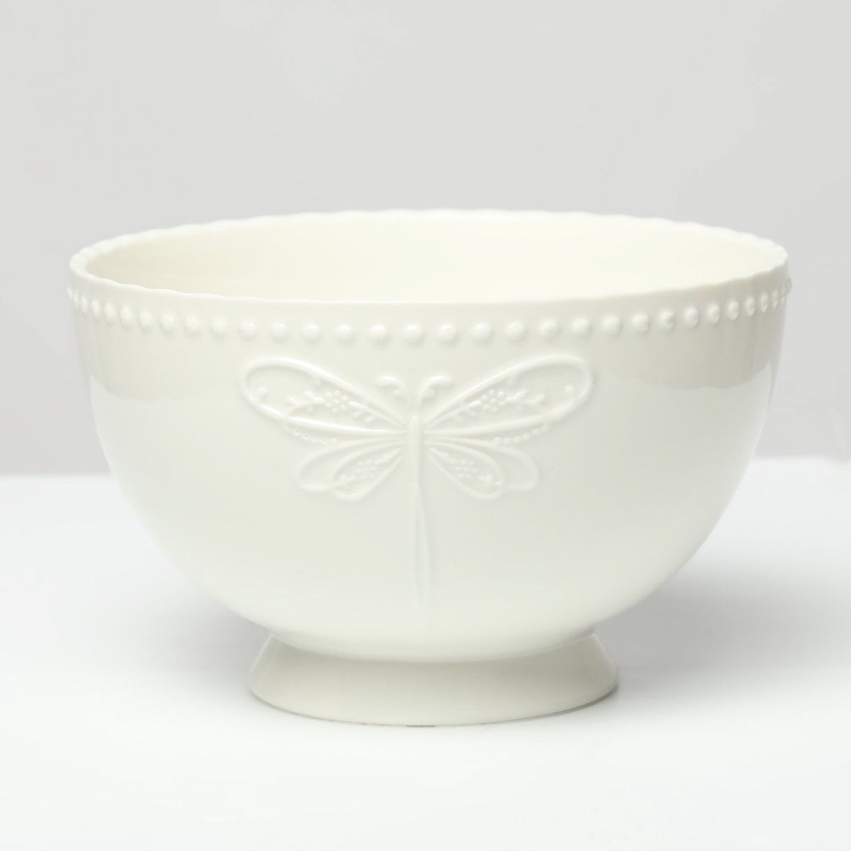 ROBERTA ALLEN - Bowl 15.8 Cm Porcelana Blanco Libélula New Roberta Allen