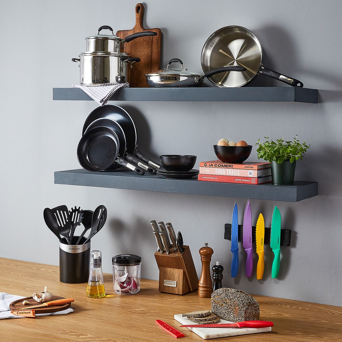 CUISINART - Set 2 Sartenes 23 Y 28 Cm Cerámica Cuisinart