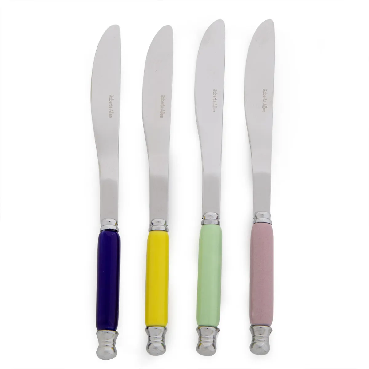 ROBERTA ALLEN - Set 4 Cuchillos Untar Aperitivo Market Bloom Roberta Allen