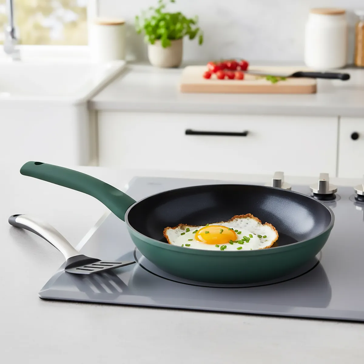 WURDEN - Sartén 24 Cm Cerámica Verde Wurden