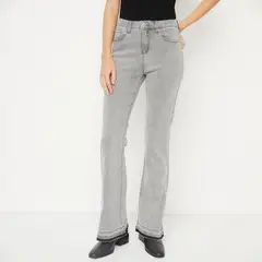UNIVERSITY CLUB - Jeans Flare Tiro Alto Mujer