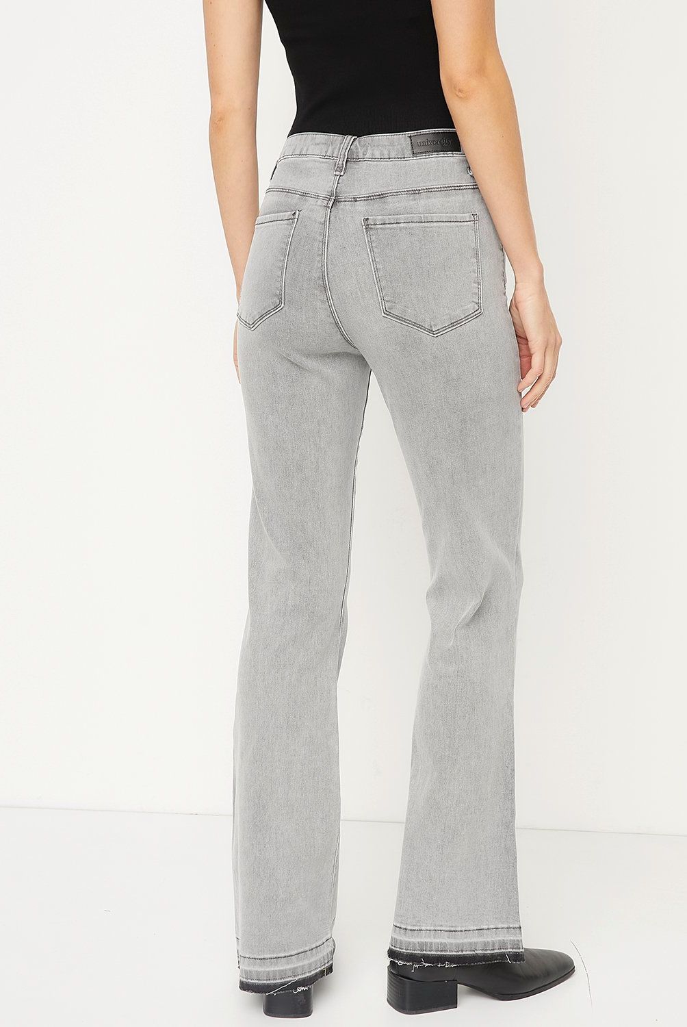 UNIVERSITY CLUB - Jeans Flare Tiro Alto Mujer University Club