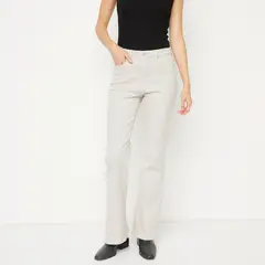 UNIVERSITY CLUB - Jeans Flare Tiro Alto Mujer