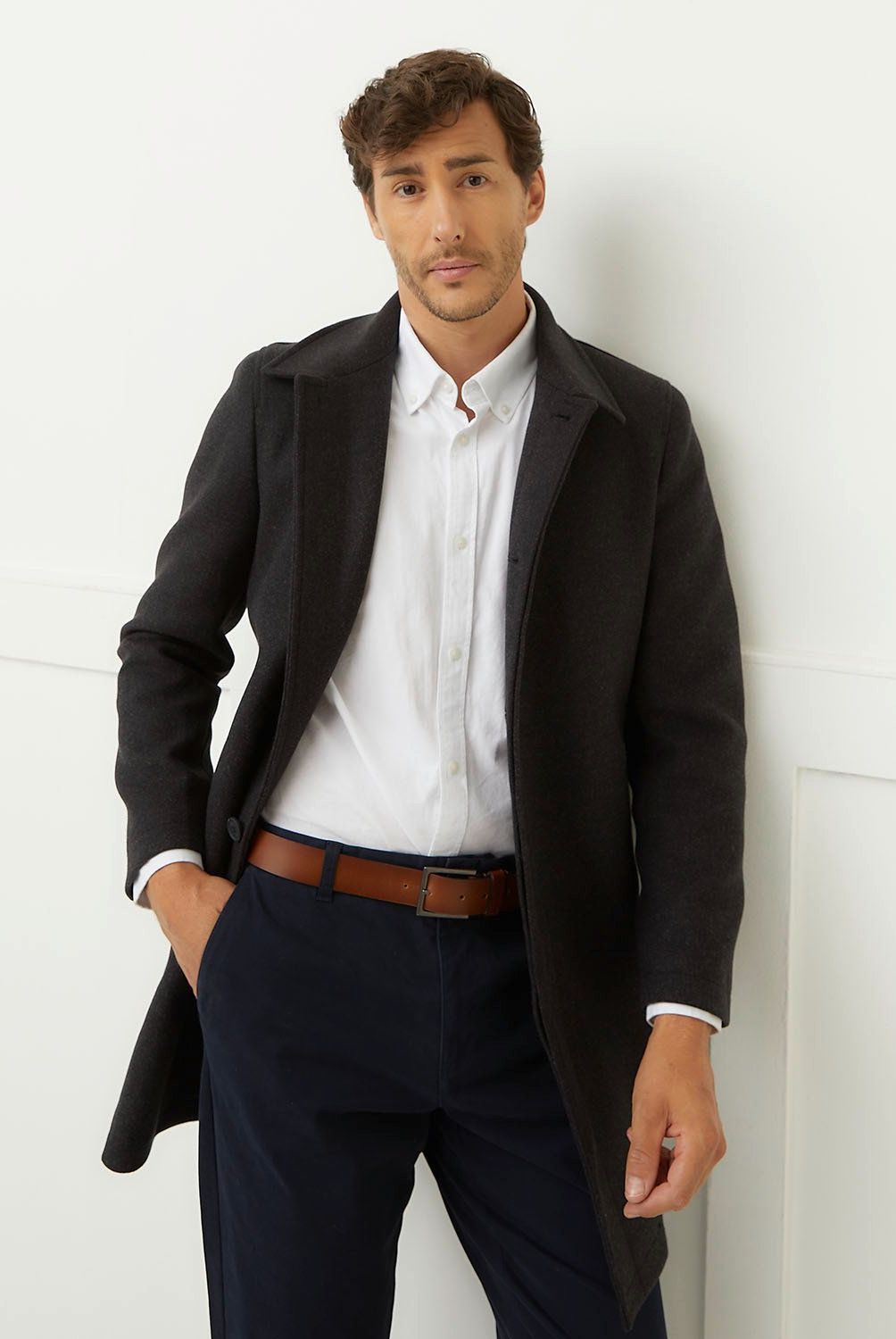 CHRISTIAN LACROIX - Abrigo Paño Hombre Christian Lacroix