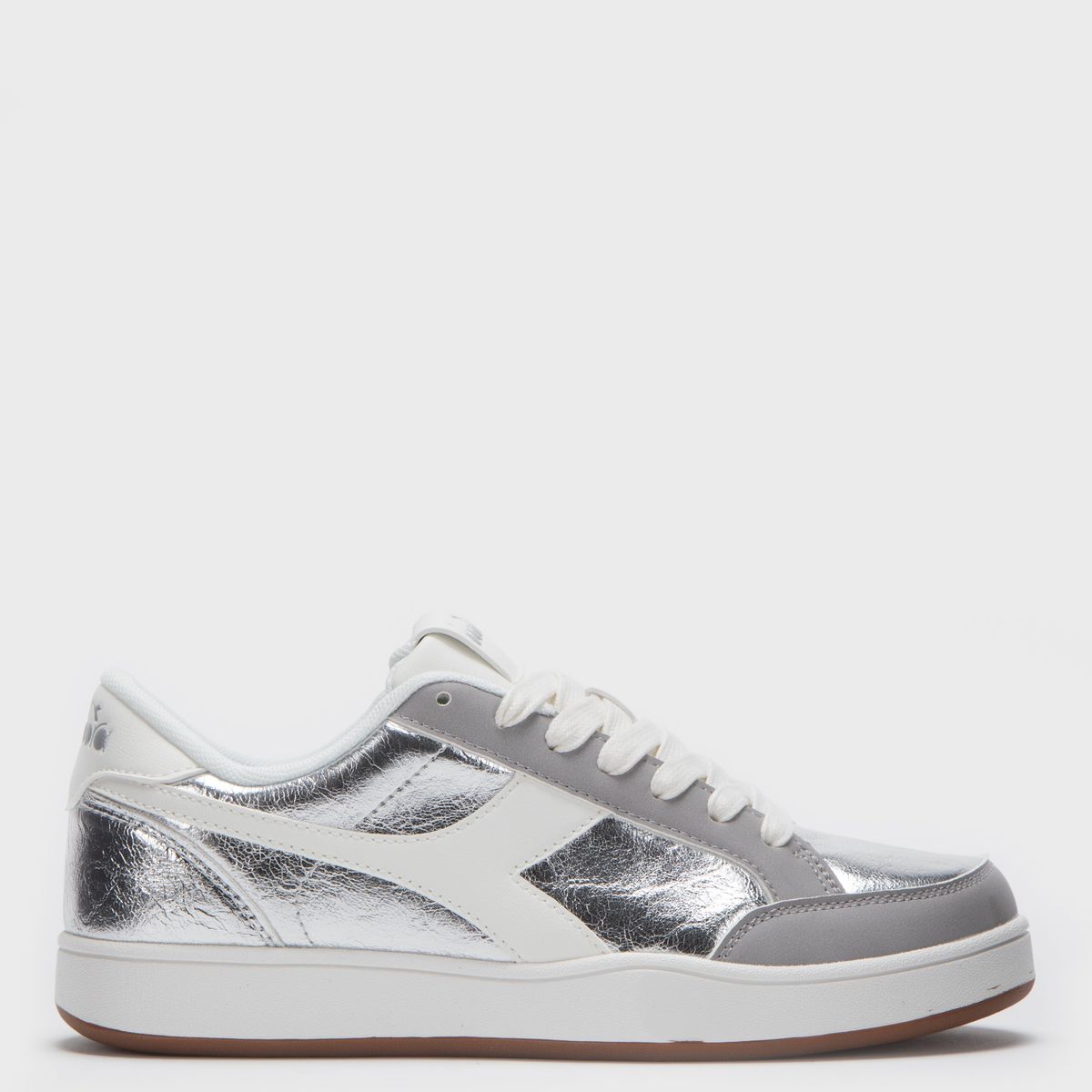 DIADORA - Cort7 Zapatilla Urbana Mujer Plateado Diadora