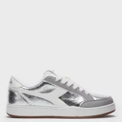 DIADORA - W Court7 Zapatilla Urbana Mujer Plateado