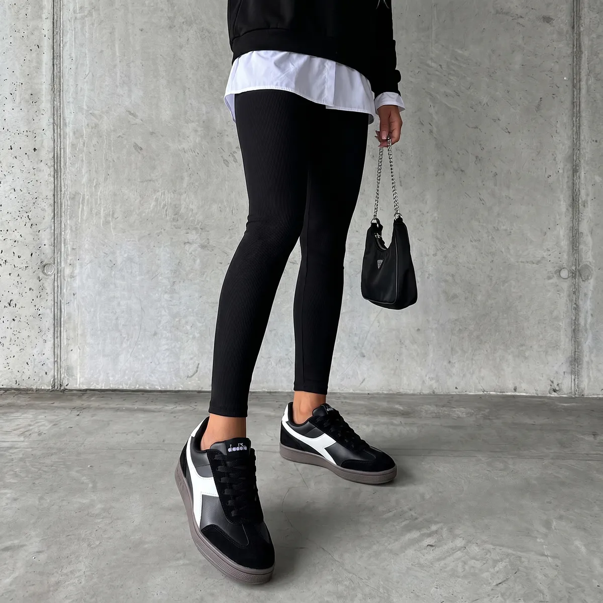 DIADORA - Bamtela Zapatilla Urbana Mujer Negro Diadora