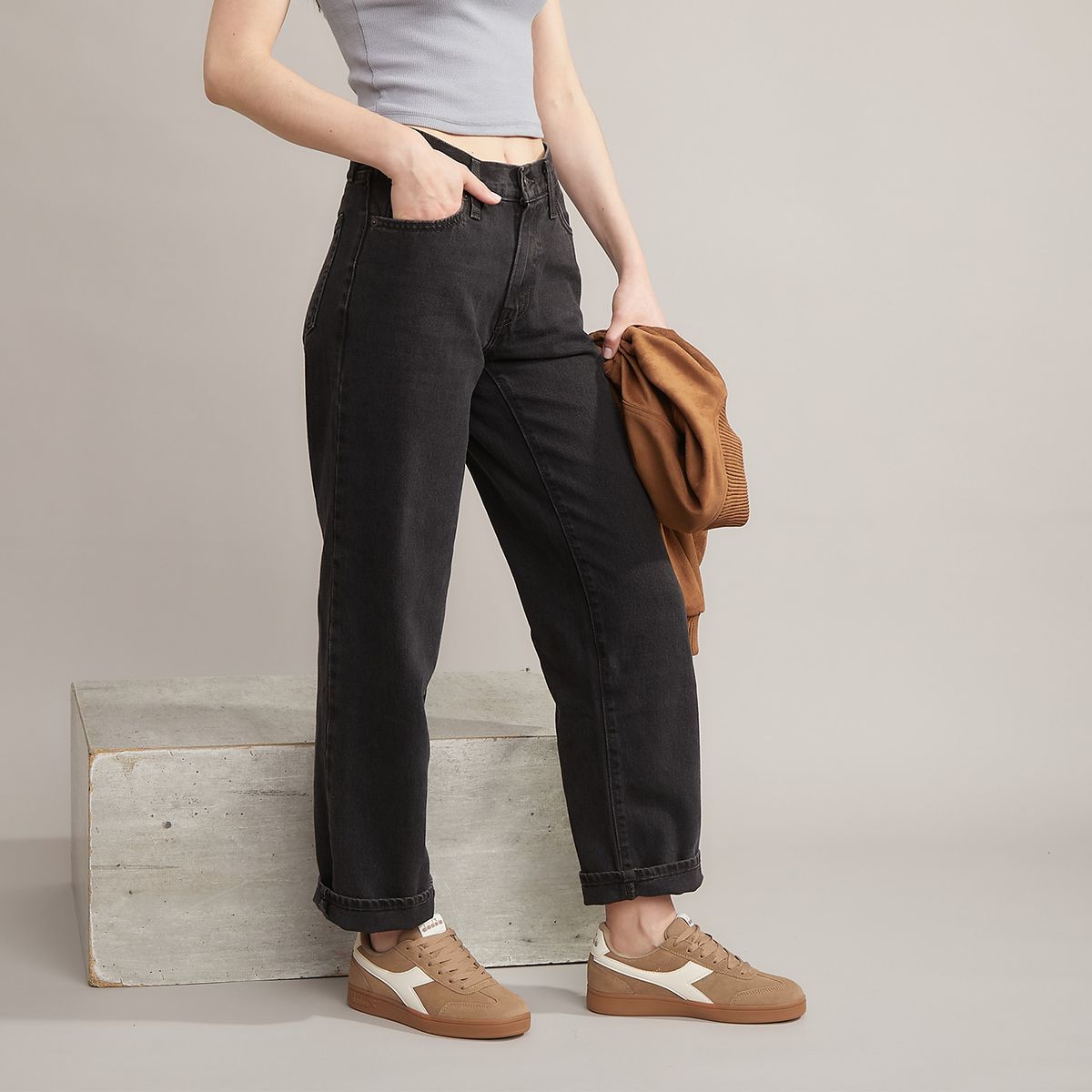 DIADORA - Bamtela Zapatilla Urbana Mujer Café Diadora