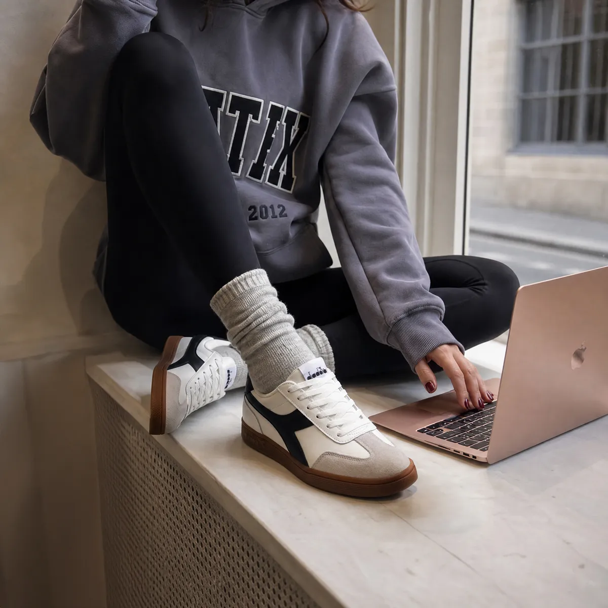 DIADORA - Bamtela Zapatilla Urbana Mujer Blanco Diadora