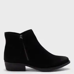 APOLOGY - Botin Mujer Cuero Negro