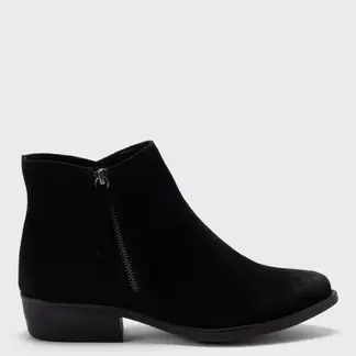 APOLOGY - Botin Mujer Cuero Negro
