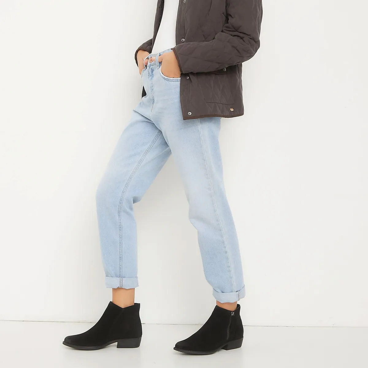 APOLOGY - Botin Mujer Cuero Negro Apology