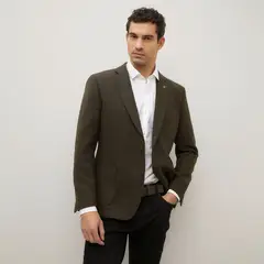 WOLF&HANK - Blazer de Lana Hombre Slim Fit