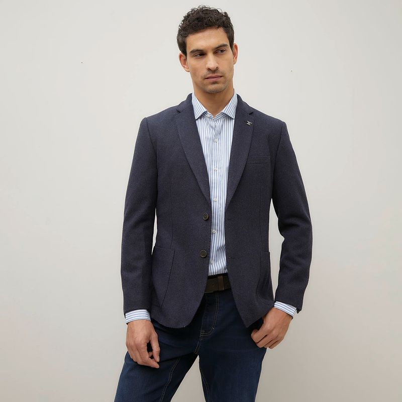 WOLF&HANK - Blazer de Lana Hombre Wolf&Hank Slim Fit