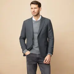 LA MARTINA - Blazer Casual Lana Hombre