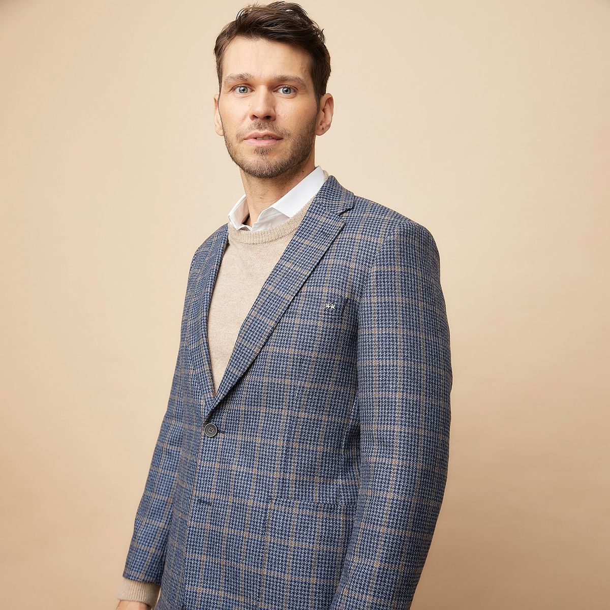 LA MARTINA - Blazer Lana Italiana Hombre La Martina