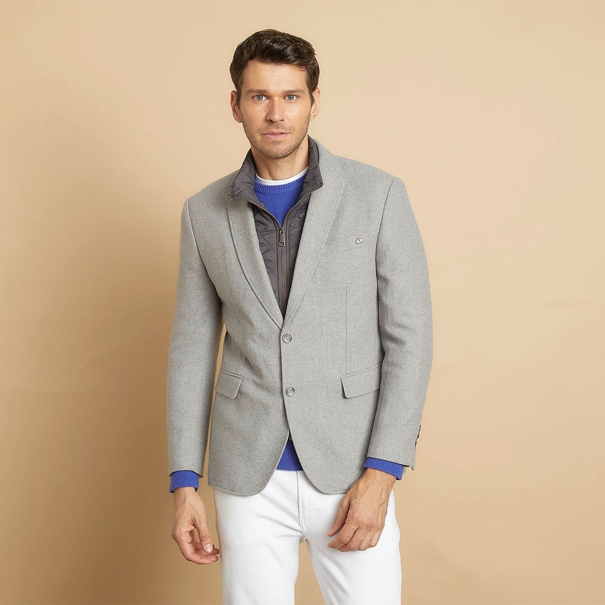 LA MARTINA - Blazer Paño Regular Fit Hombre La Martina