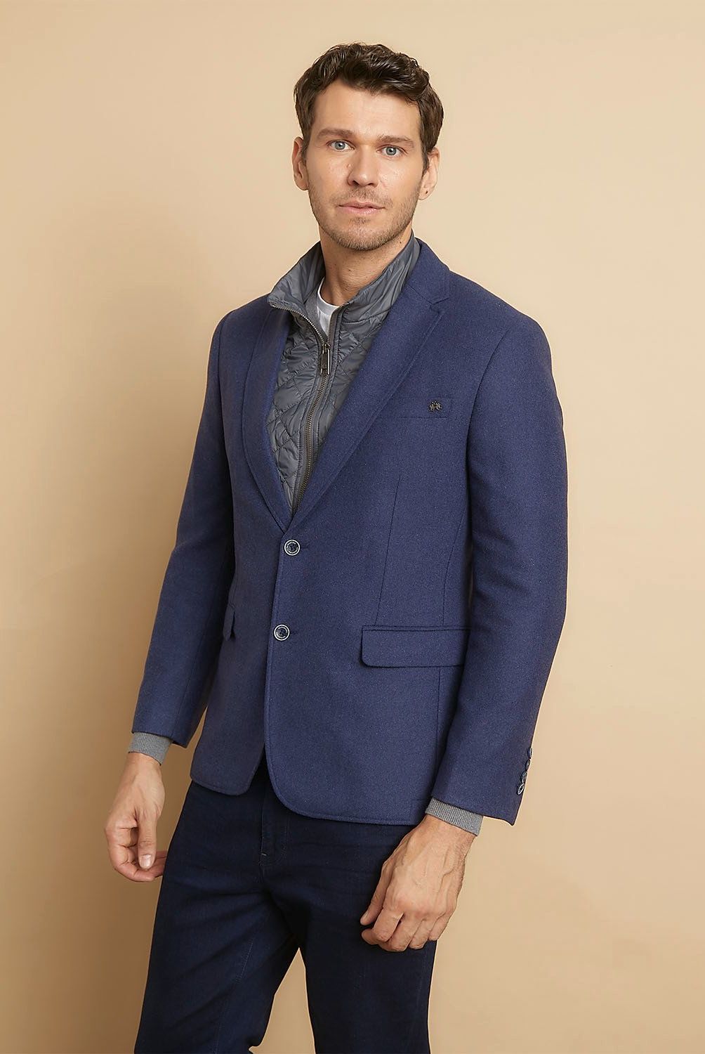 LA MARTINA - Blazer Paño Regular Fit Hombre La Martina