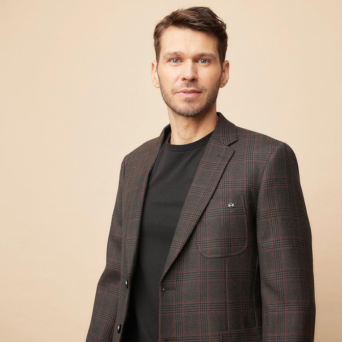 LA MARTINA - Blazer Lana Hombre Regular Fit La Martina