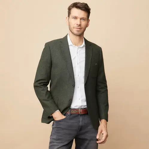 LA MARTINA - Blazer Casual Lana Hombre