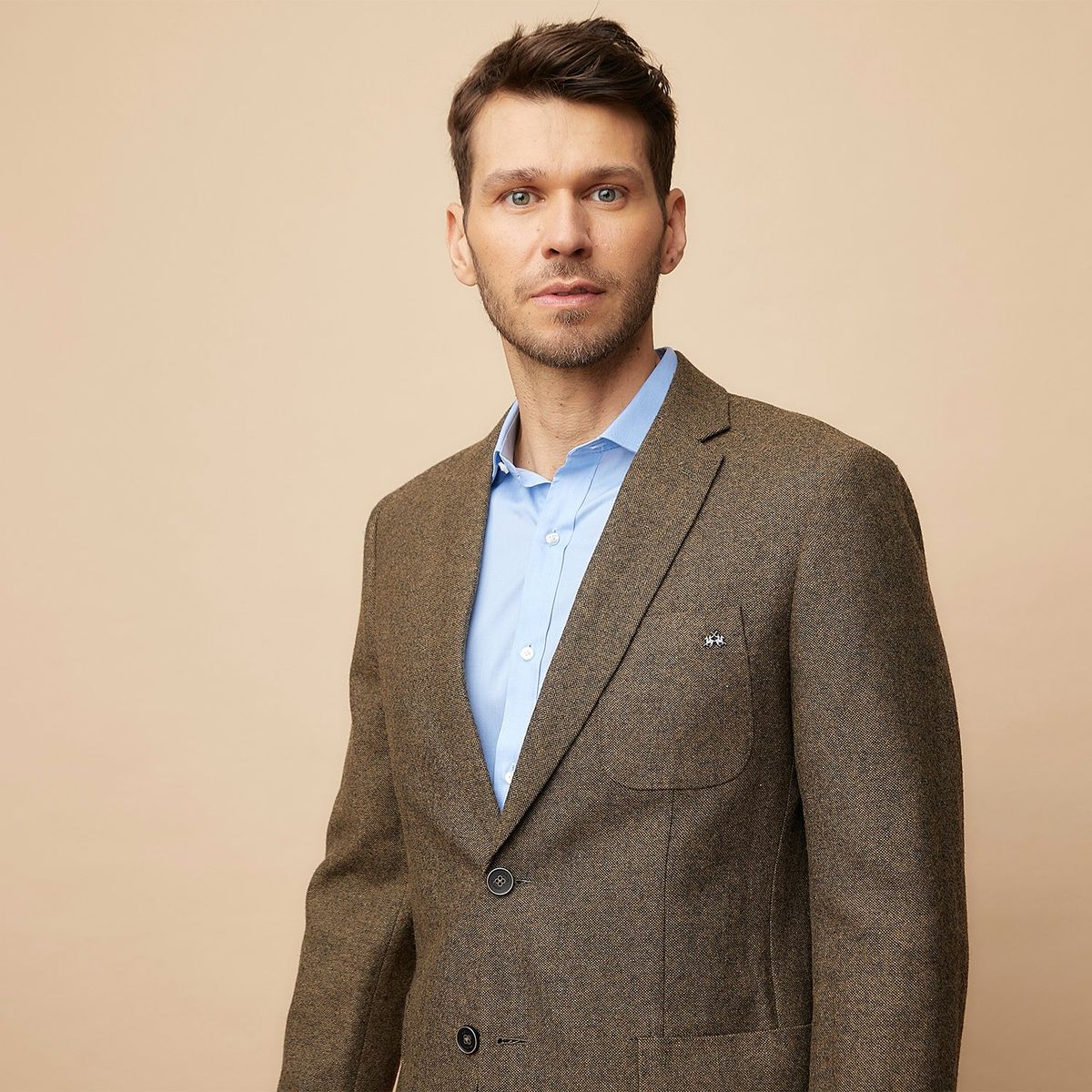 LA MARTINA - Blazer Casual Lana Hombre La Martina