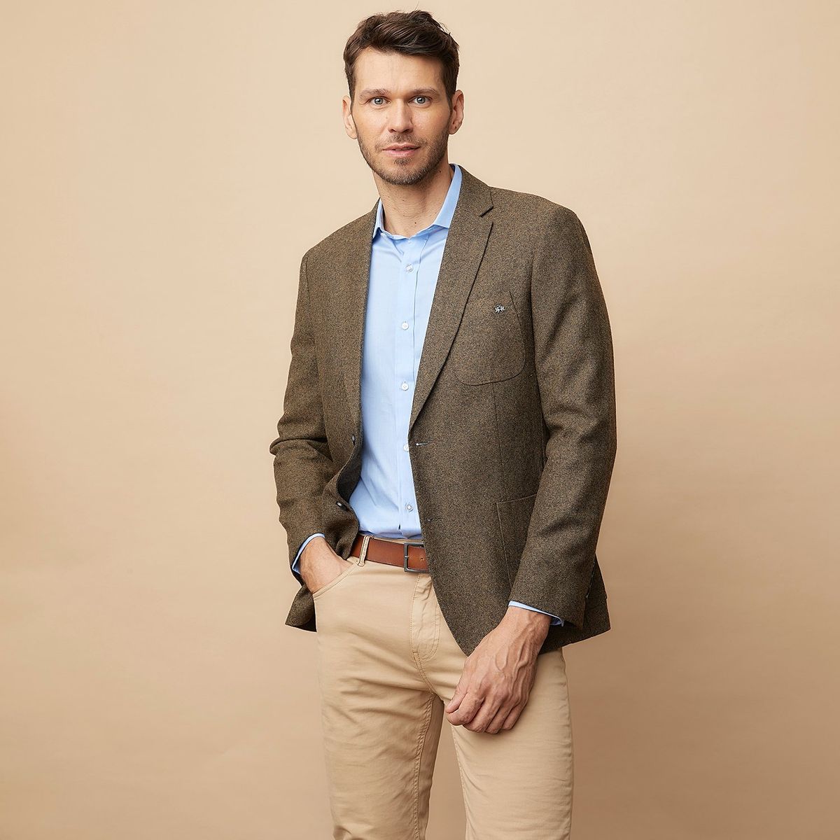 LA MARTINA - Blazer Casual Lana Hombre La Martina