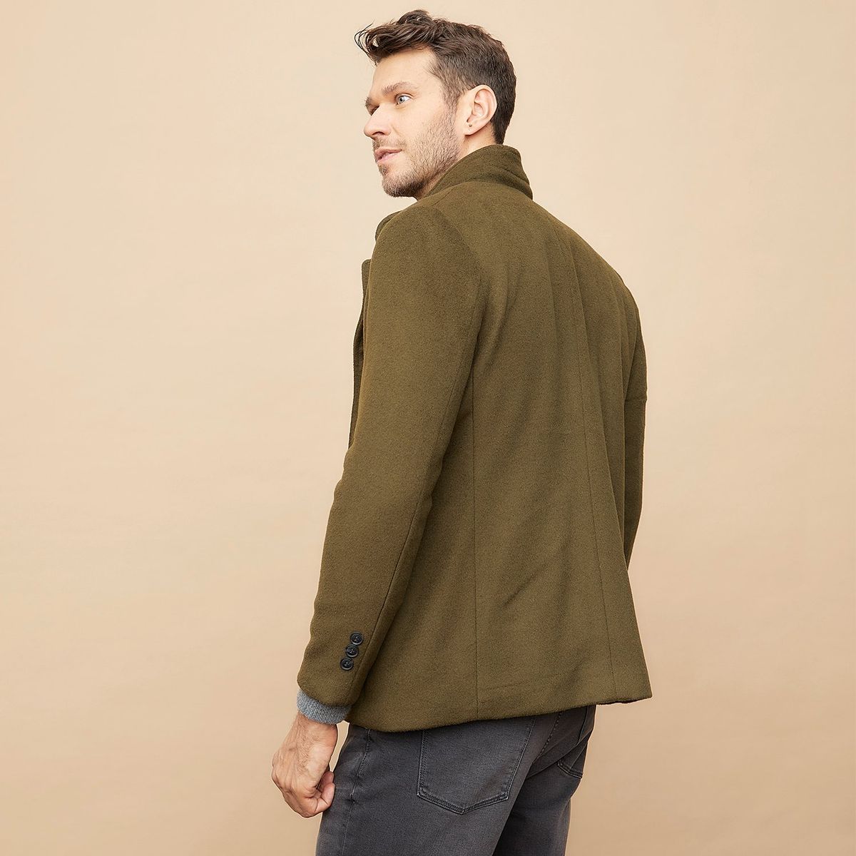 LA MARTINA - Abrigo Casual Lana Hombre La Martina