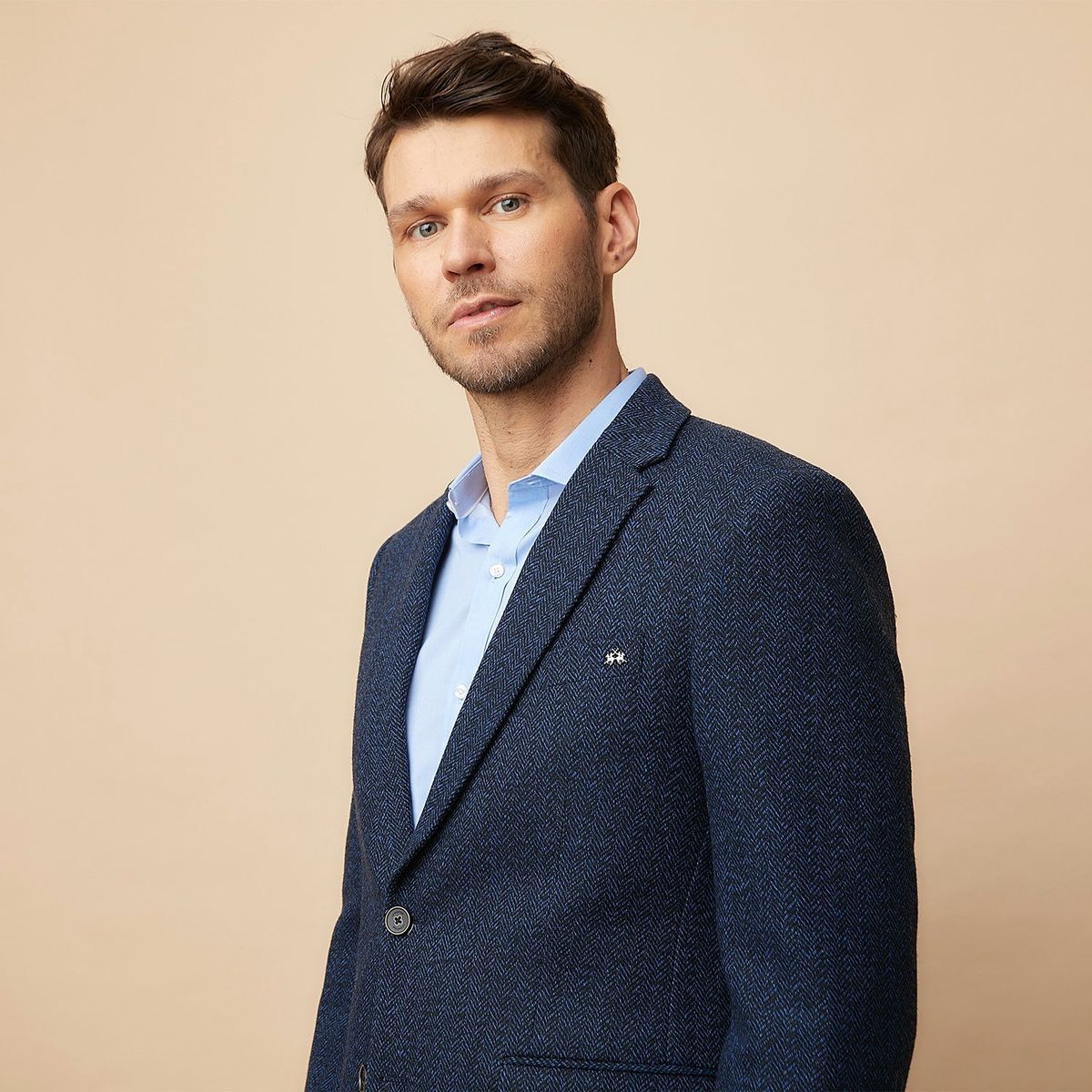 LA MARTINA - Blazer Casual Lana Hombre La Martina