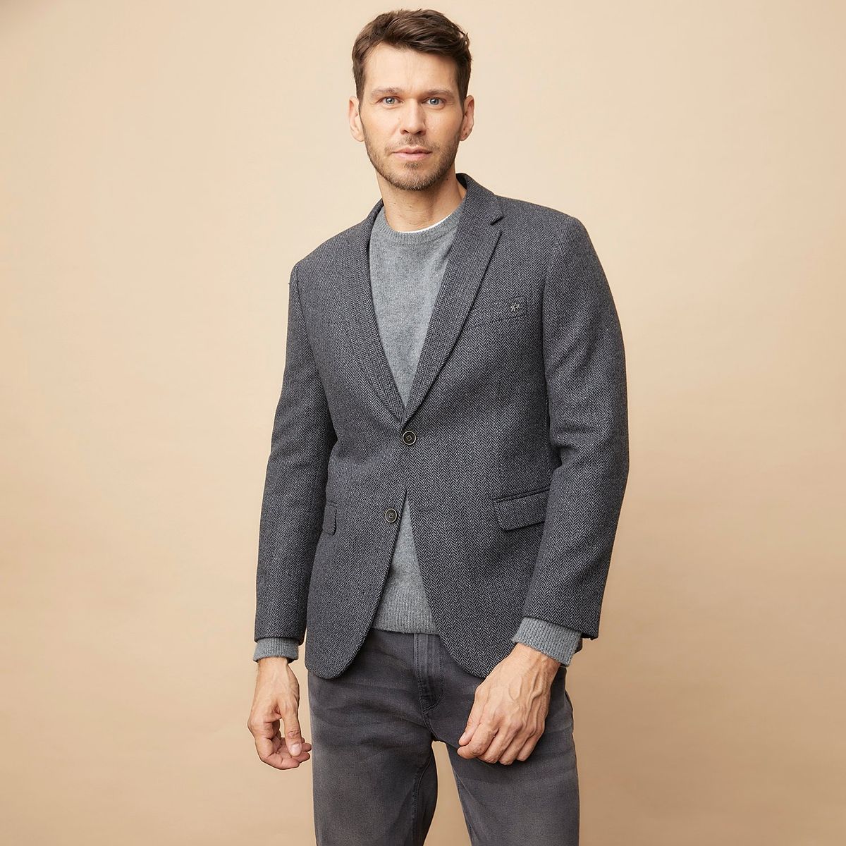 LA MARTINA - Blazer Casual Lana Hombre La Martina