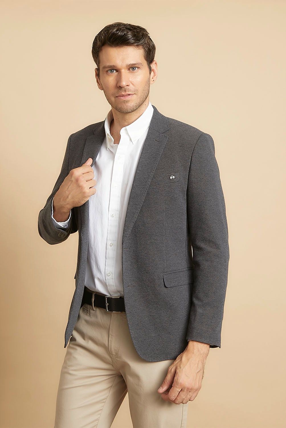 LA MARTINA - Blazer Casual Lana Hombre La Martina