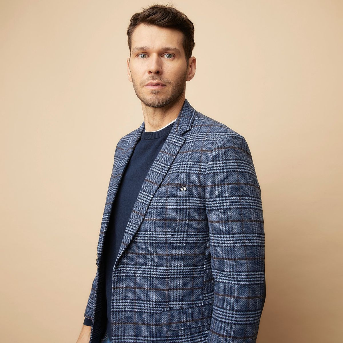 LA MARTINA - Blazer Lana Hombre Regular Fit La Martina