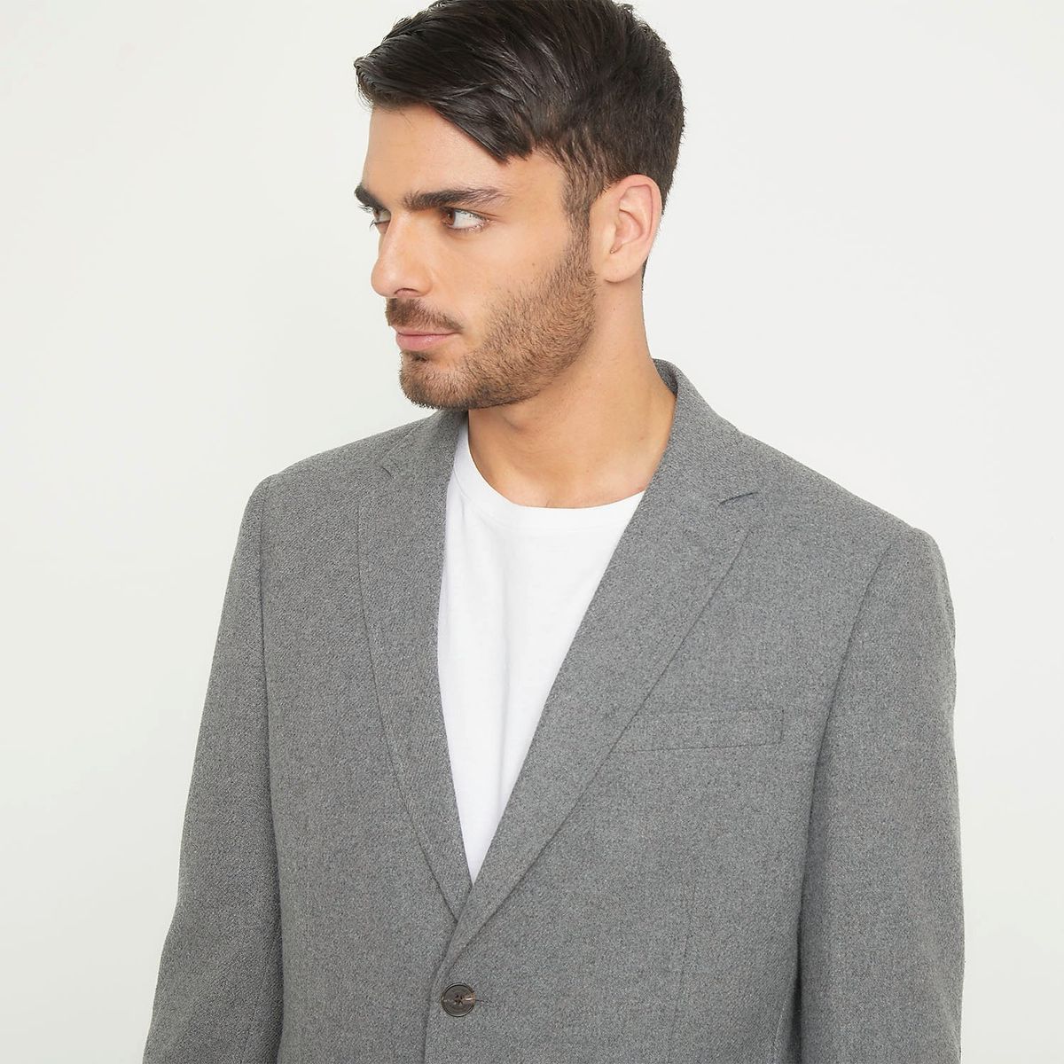 BASEMENT - Blazer Slim Fit Paño Hombre Basement