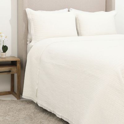 Imagen 2 del producto Cubrecama Sand Blanca 1.5 Plazas