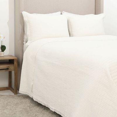 Imagen 2 del producto Cubrecama Sand Blanca 1.5 Plazas