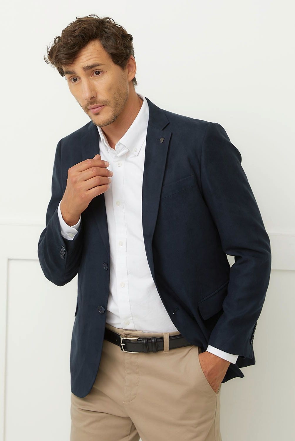 CHRISTIAN LACROIX - Blazer Suede Classic Fit Christian Lacroix