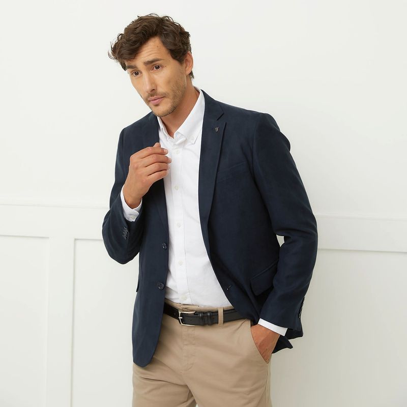 CHRISTIAN LACROIX - Blazer Suede Classic Fit Christian Lacroix