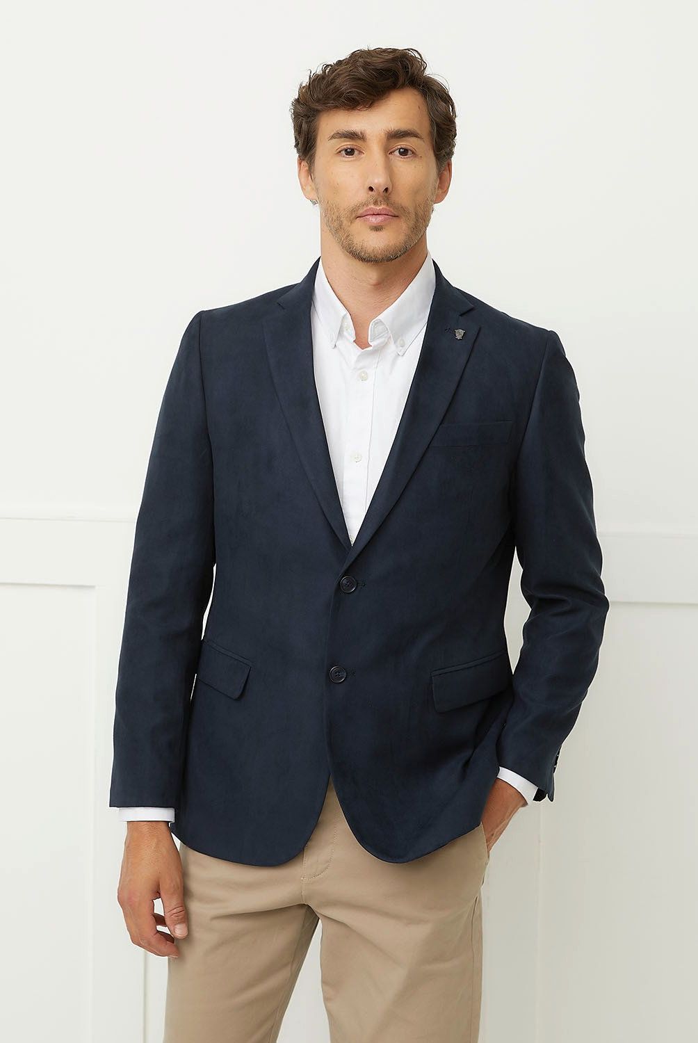 CHRISTIAN LACROIX - Blazer Suede Classic Fit Christian Lacroix