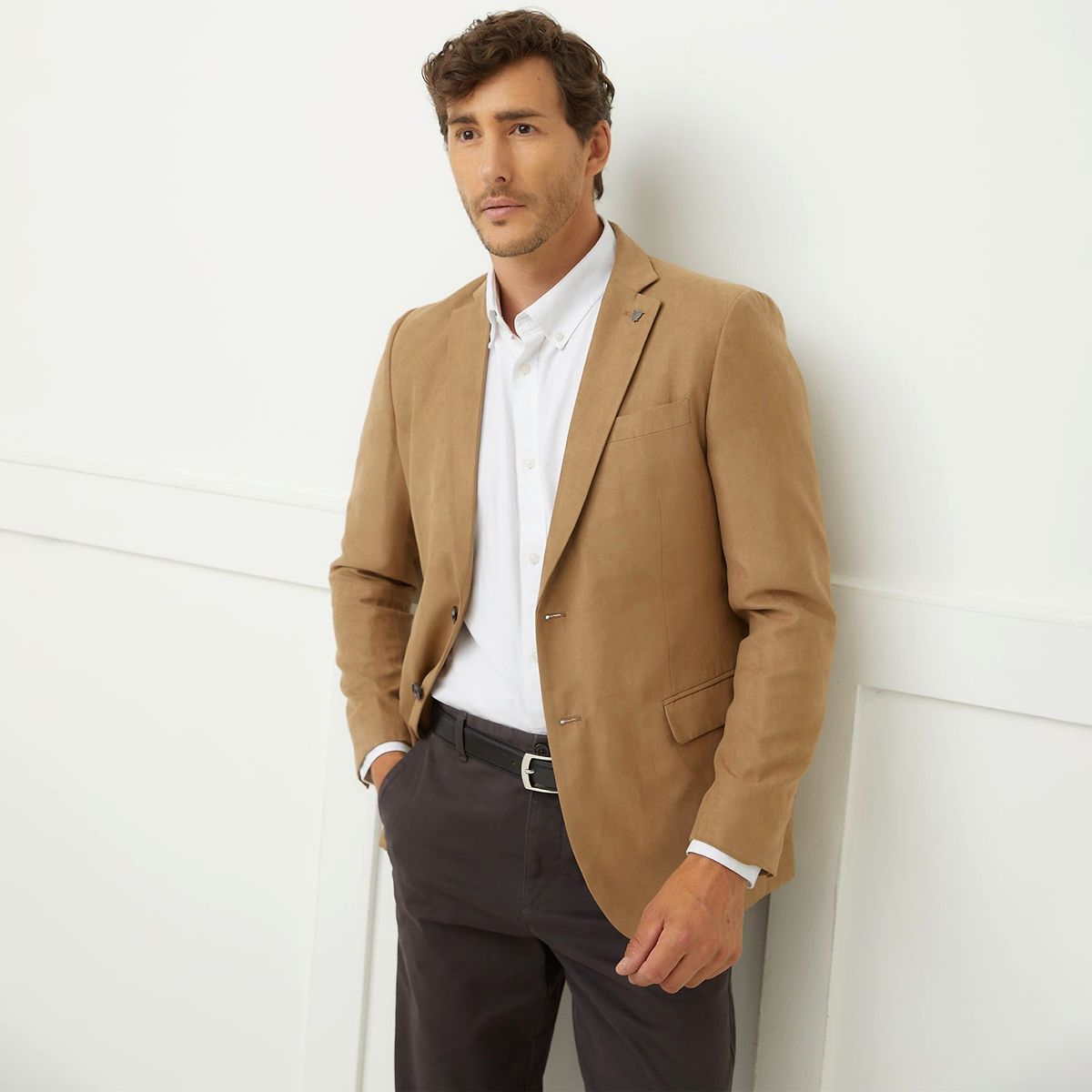 CHRISTIAN LACROIX - Blazer Suede Classic Fit Christian Lacroix